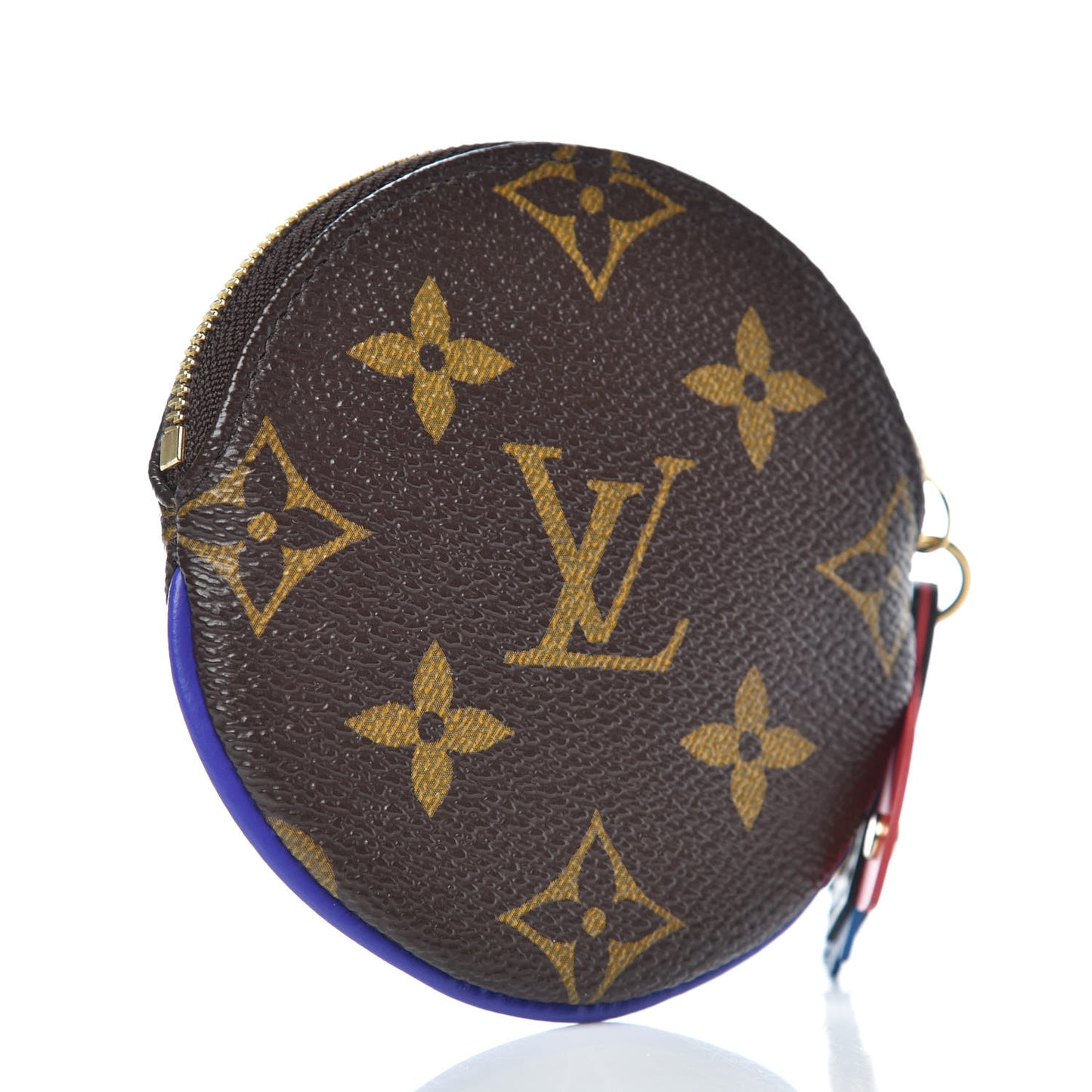 Monogram Totem Round Coin Purse Magenta