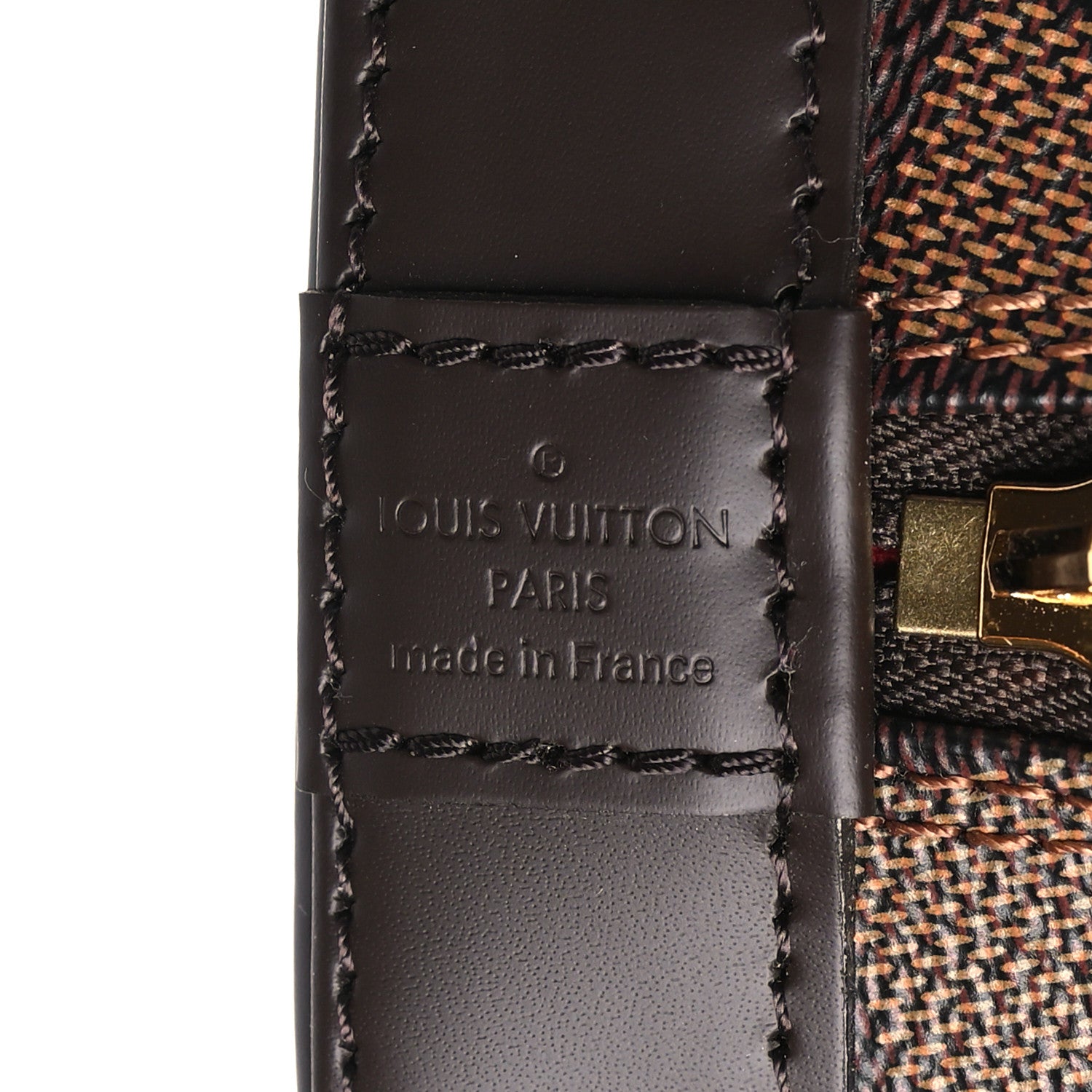 Louis Vuitton Damier Ebene Alma BB 6 of 8