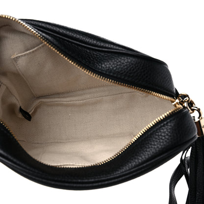 Gucci Pebbled Calfskin Small Soho Disco Bag Black 5 of 11