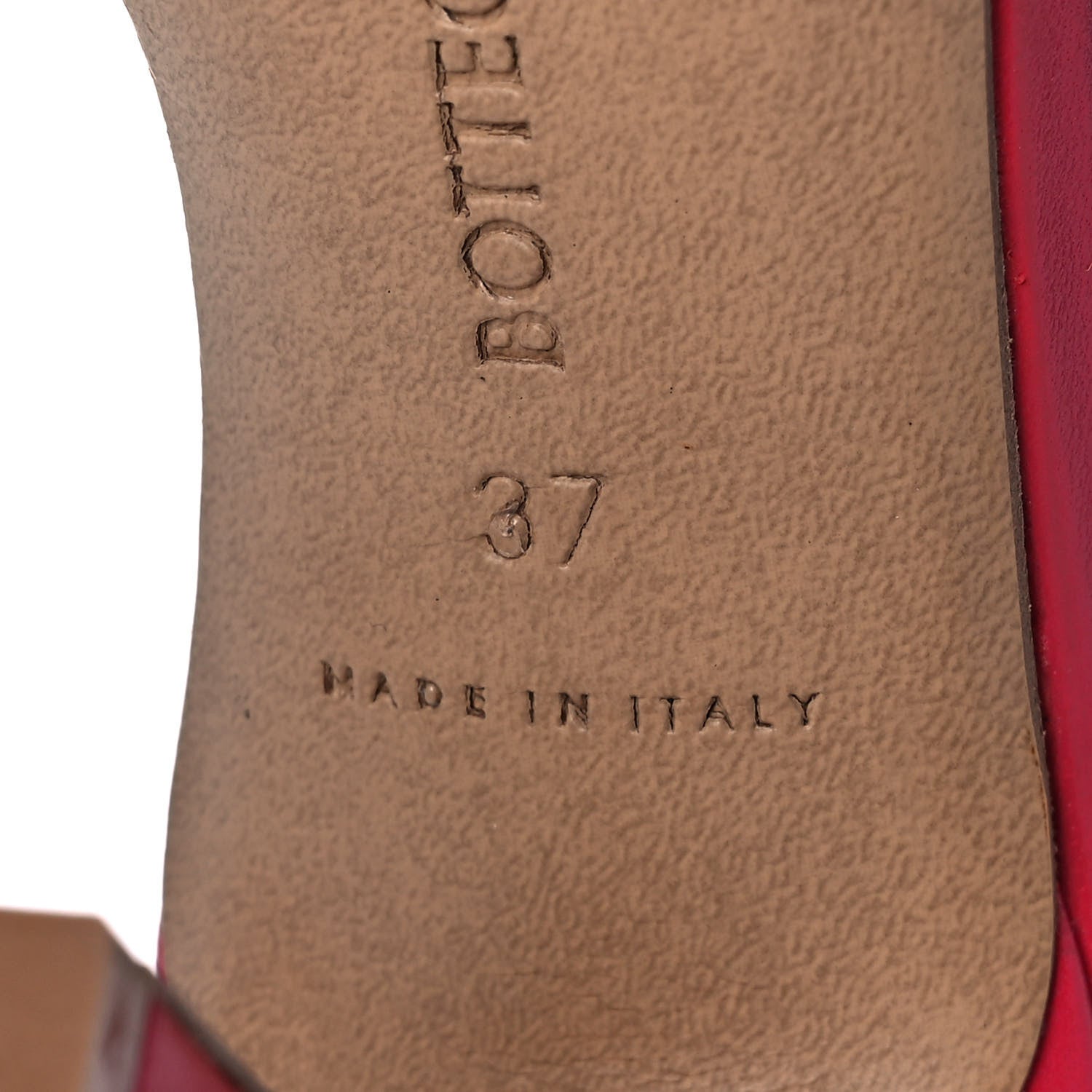 Bottega Veneta Lambskin Stretch Mule Sandals 37 Lollipop 7 of 11