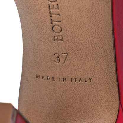 Bottega Veneta Lambskin Stretch Mule Sandals 37 Lollipop 7 of 11