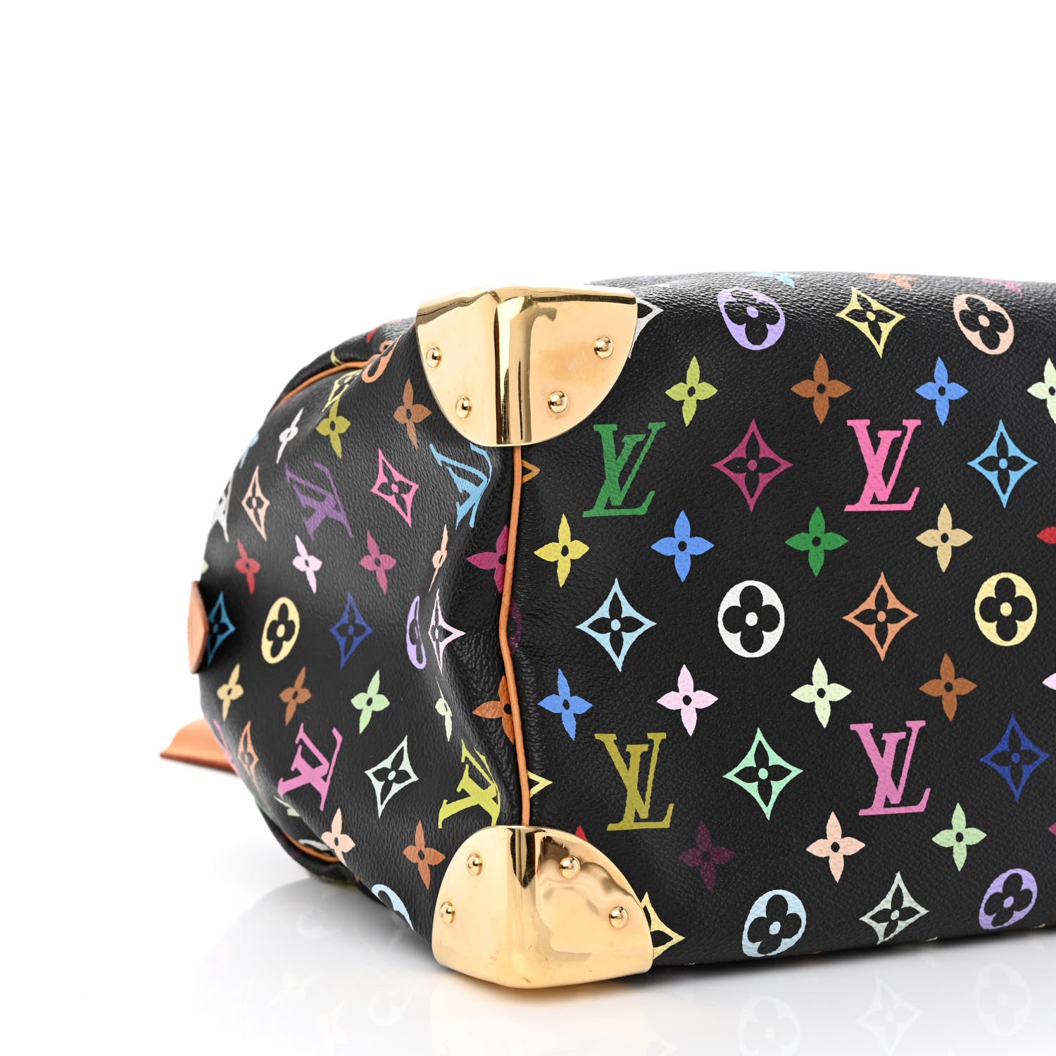 Louis Vuitton Monogram Multicolor Speedy 30 Black 9 of 10