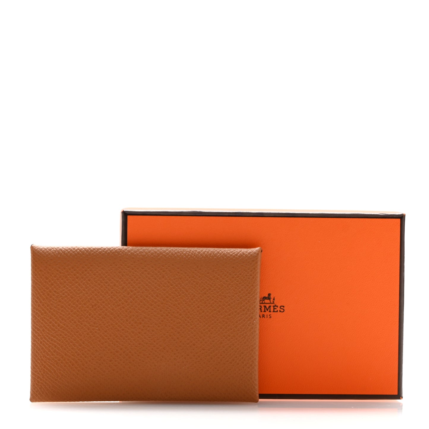 Epsom Calvi Card Case Gold