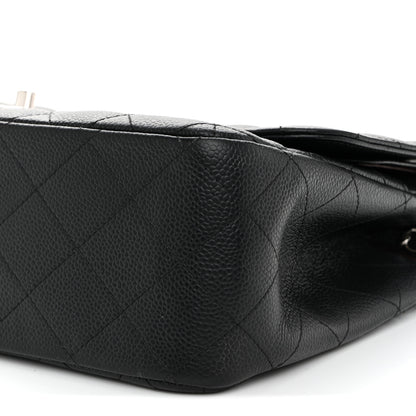 Chanel Caviar Quilted Jumbo Double Flap Black 10 of 13