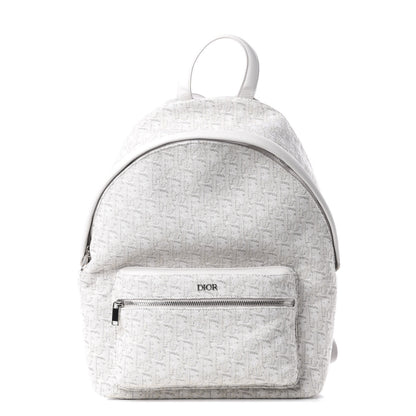 Christian Dior Oblique Calfskin Backpack Beige 1 of 11