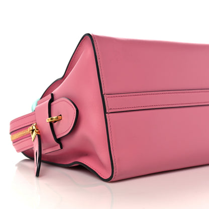 Prada City Calf Saffiano Medium Esplanade Tote Begonia Giad 7 of 9