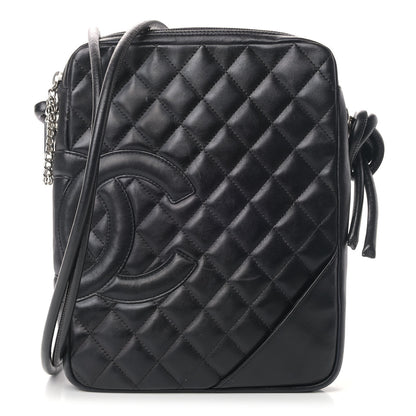 Chanel Calfskin Quilted Medium Cambon Messenger Black 1 of 6
