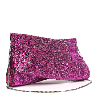Christian Louboutin Crystal Small Loubitwist Clutch Fuchsia 3 of 9