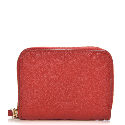 Louis Vuitton Empreinte Zippy Coin Purse Cherry 1 of 7
