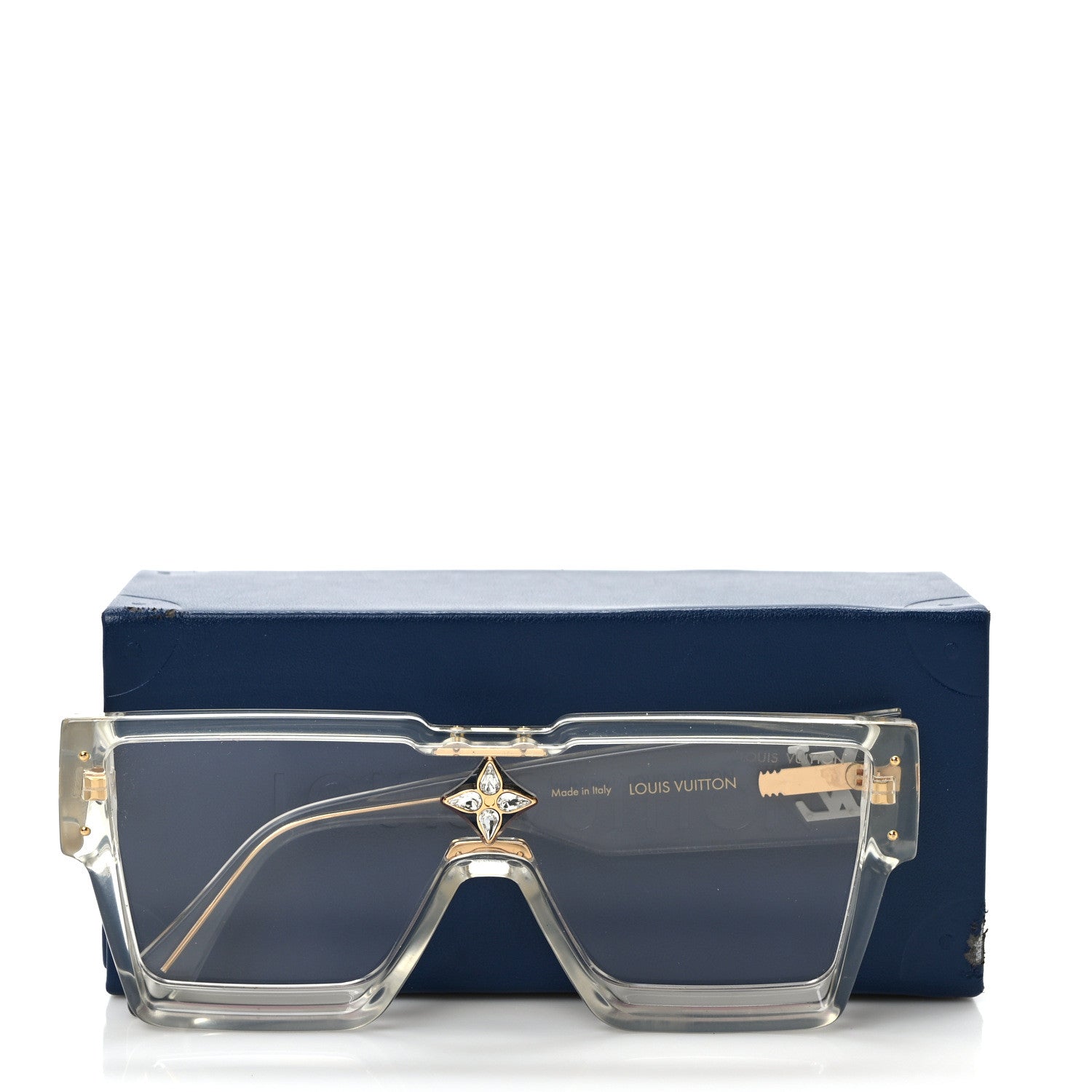 Louis Vuitton Cyclone Sunglasses Z1642W Transparent 9 of 9