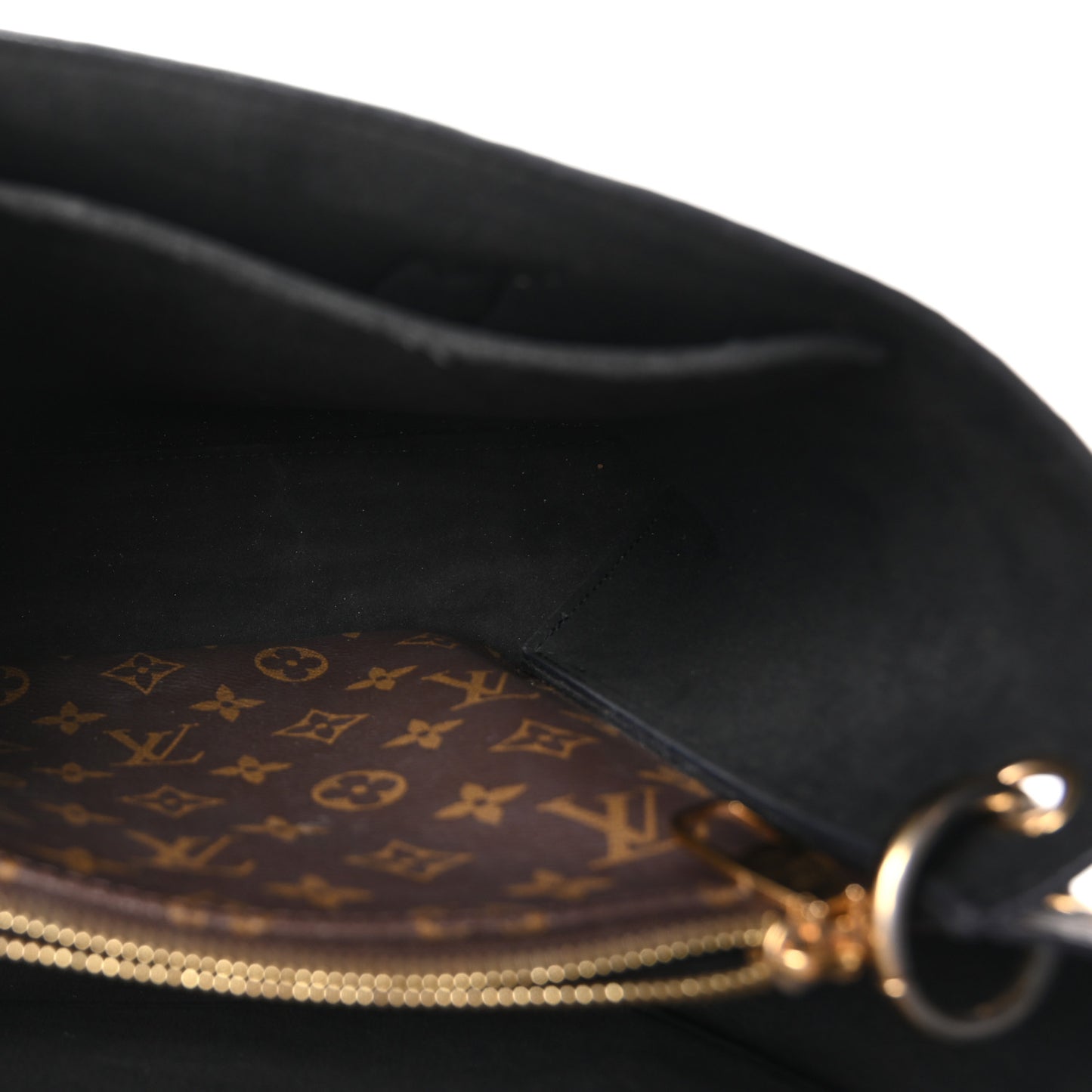 Monogram Flower Tote Black