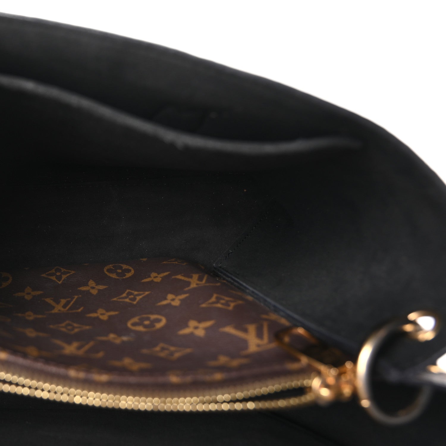 Louis Vuitton Monogram Flower Tote Black 4 of 9