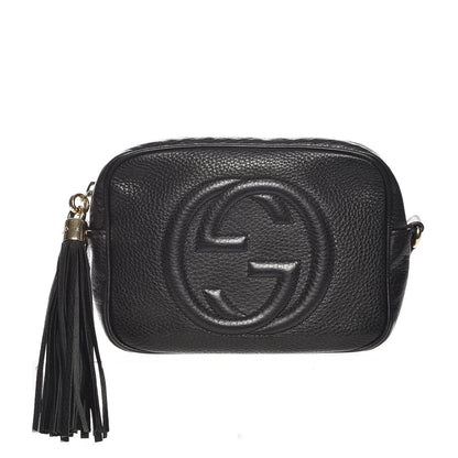 Gucci Pebbled Calfskin Small Soho Disco Bag Black 1 of 7