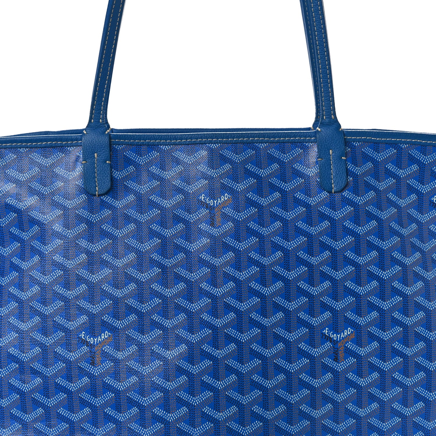 Goyard Goyardine Artois MM Blue 7 of 11