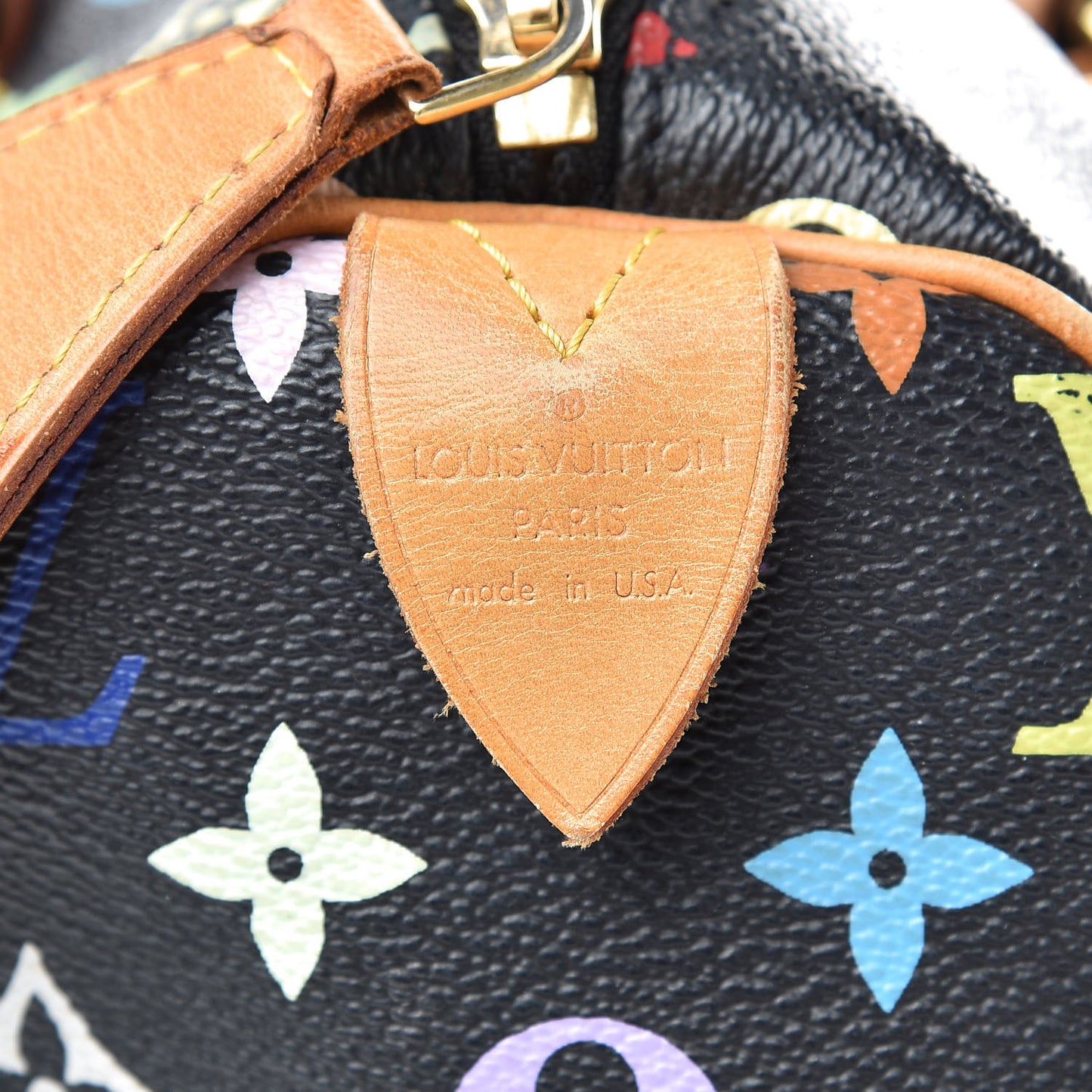 Monogram Multicolor Speedy 30 Black