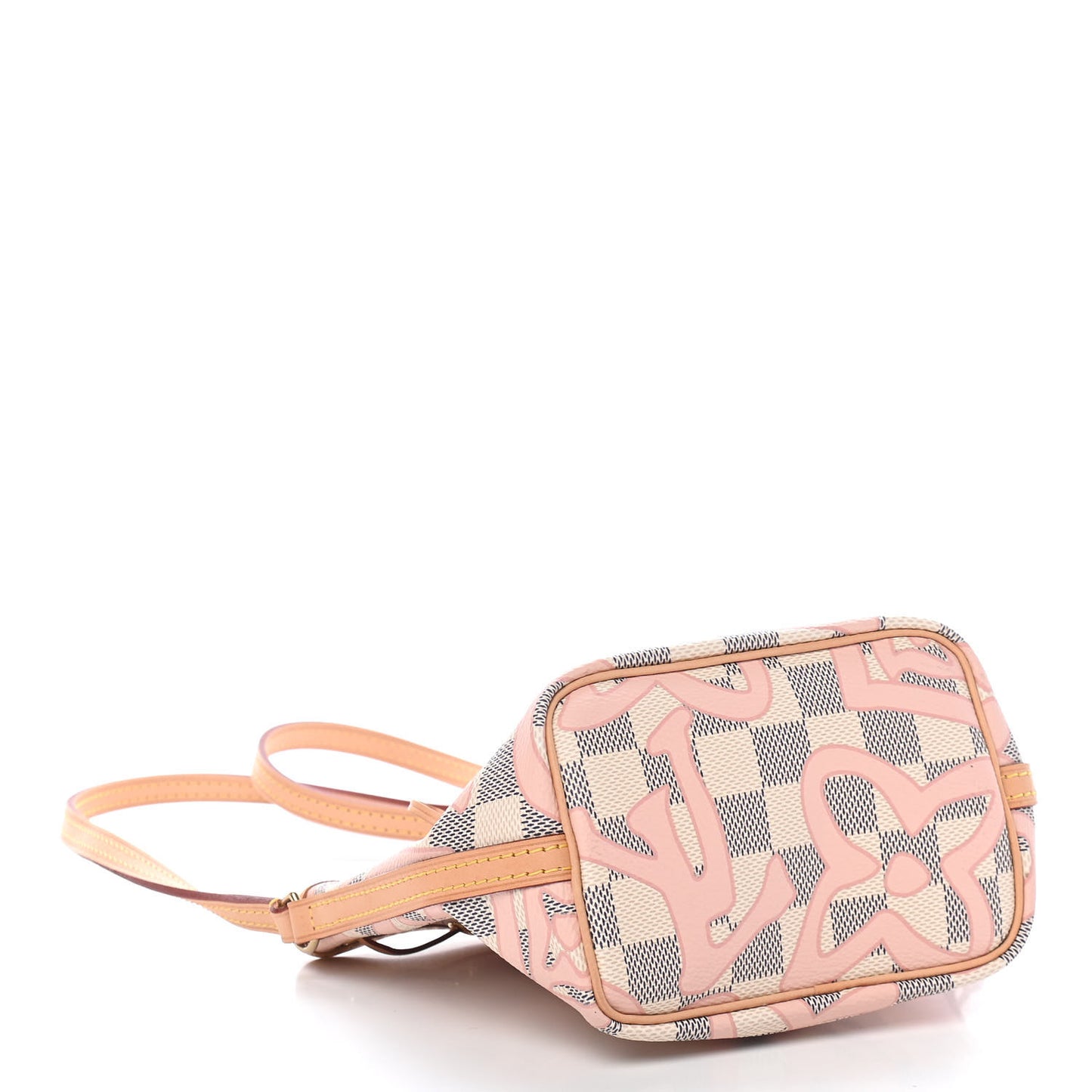 Damier Azur Tahitienne Nano Noe Rose Ballerine