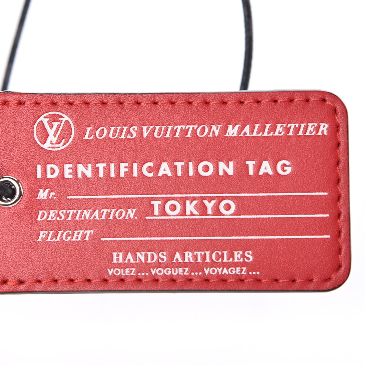 Louis Vuitton Monogram Tokyo Name Tag Set 5 of 8