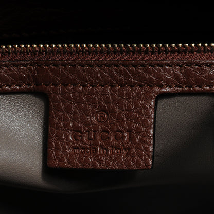 Gucci Leather Lady Tassel Top Handle Bag Nut Brown 7 of 9