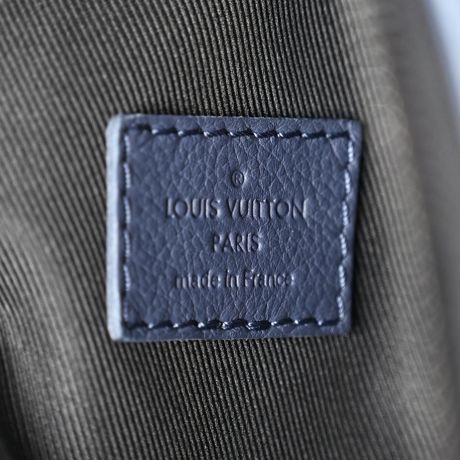 Louis Vuitton Monogram Shadow Duo Slingbag Navy River Blue 6 of 9