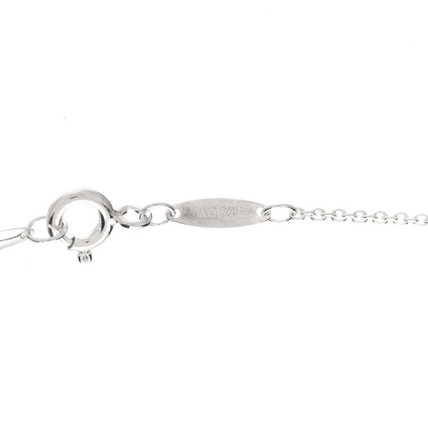 Sterling Silver Hematite 13mm Elsa Peretti Round Disc Pendant Necklace