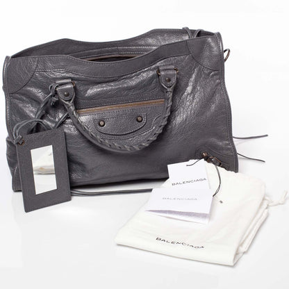 Balenciaga Agneau City Gris Tarmac 4 of 7