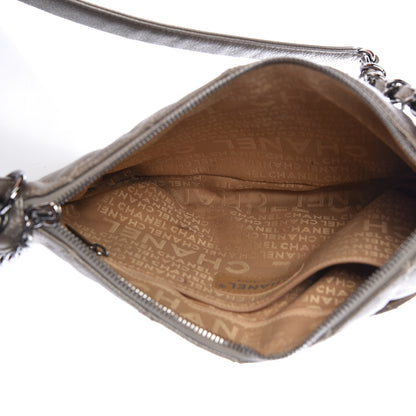 Chanel Metallic Caviar Quilted Timeless CC Shoulder Bag Light Gold 5 of 10