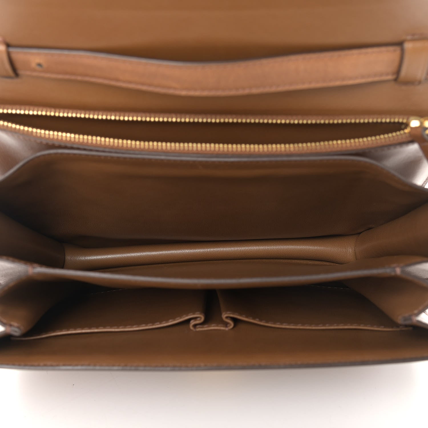 Celine Box Calfskin Medium Classic Box Flap Bag Camel 5 of 18