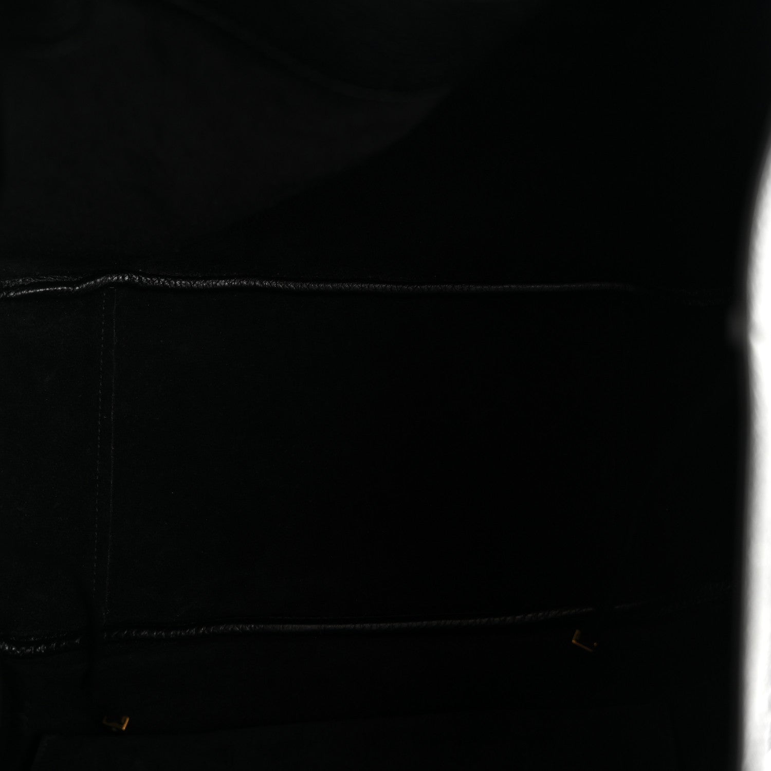 Saint Laurent Grained Deerskin Bea Tote Black 5 of 11