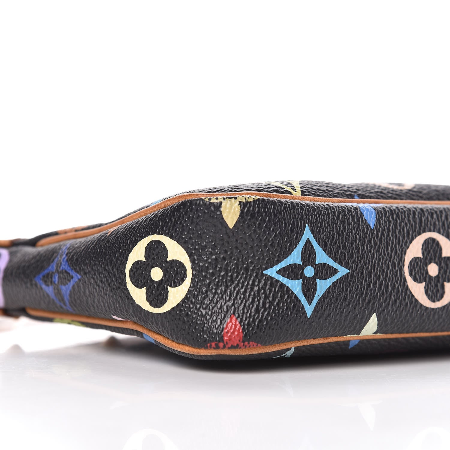 Louis Vuitton Monogram Multicolor Pochette Accessories Black 13 of 14