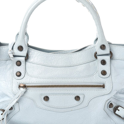 Balenciaga Agneau Classic Hardware First Bleu Dragee 13 of 13