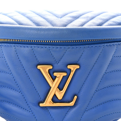 Louis Vuitton Calfskin New Wave Bumbag Blue Neon 8 of 11