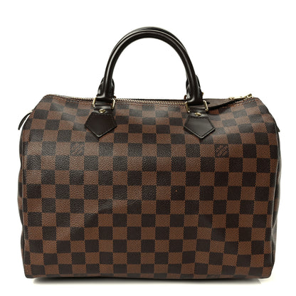 Louis Vuitton Damier Ebene Speedy 30 2 of 21