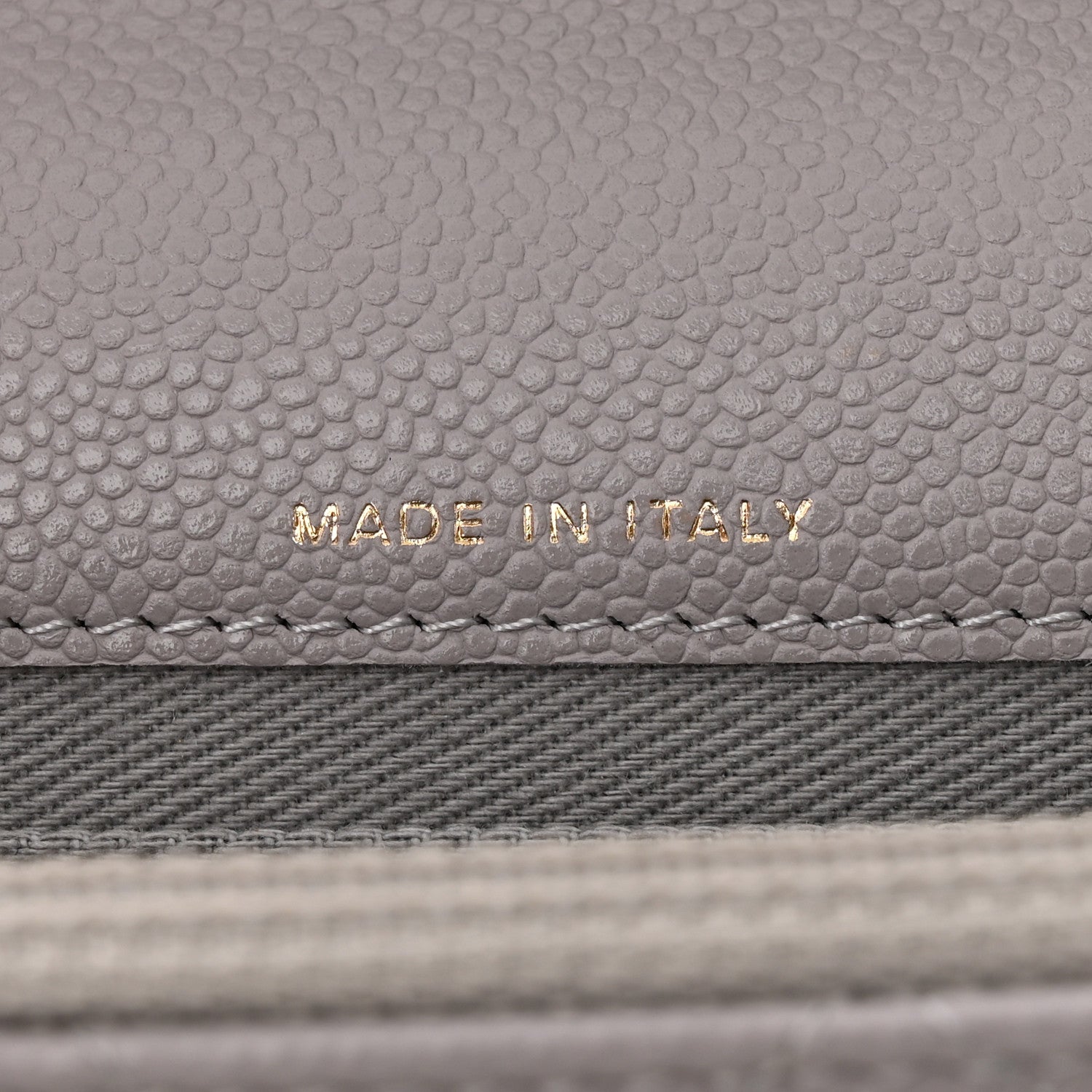 Chanel Caviar Quilted Mini Business Affinity Flap Grey 7 of 13