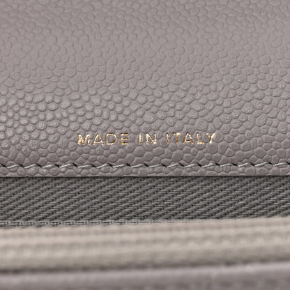 Chanel Caviar Quilted Mini Business Affinity Flap Grey 7 of 13