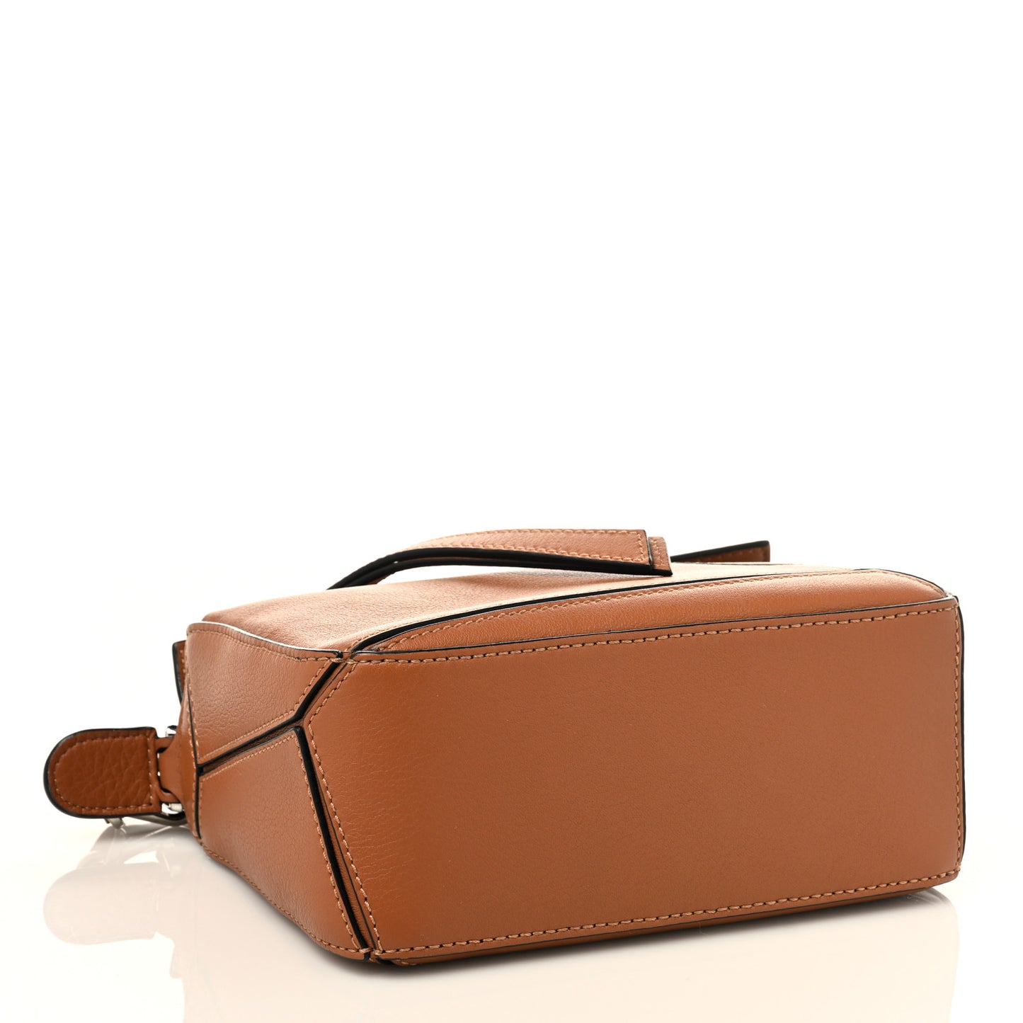 Calfskin Mini Puzzle Bag Tan