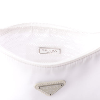Prada Tessuto Nylon Mini Re-Edition 2000 Bag White 6 of 9