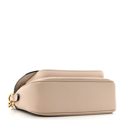 Louis Vuitton Grained Calfskin Lockme Tender Greige 4 of 11