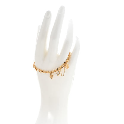 Louis Vuitton Blooming Strass Bracelet Gold 2 of 6