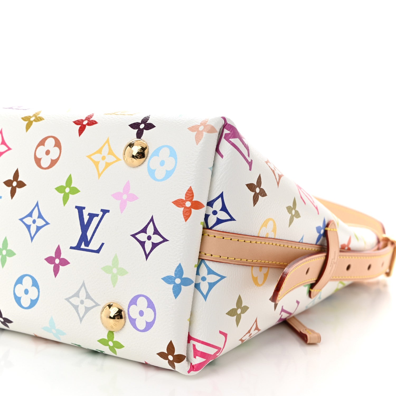 Louis Vuitton LV X TM Monogram Multicolor CarryAll PM White 10 of 10