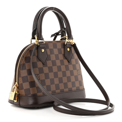 Louis Vuitton LOUIS VUITTON Damier Ebene Alma BB 3 of 10