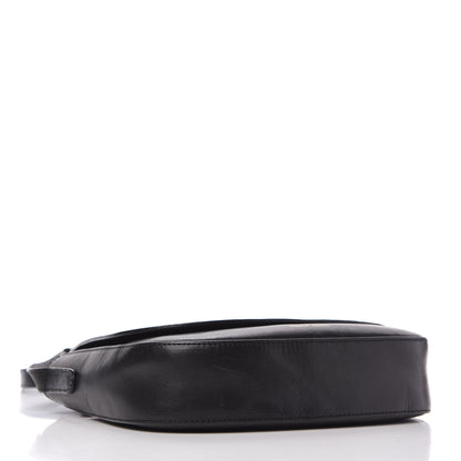 Mansur Gavriel Calfskin Flap Crossbody Bag Black 4 of 11