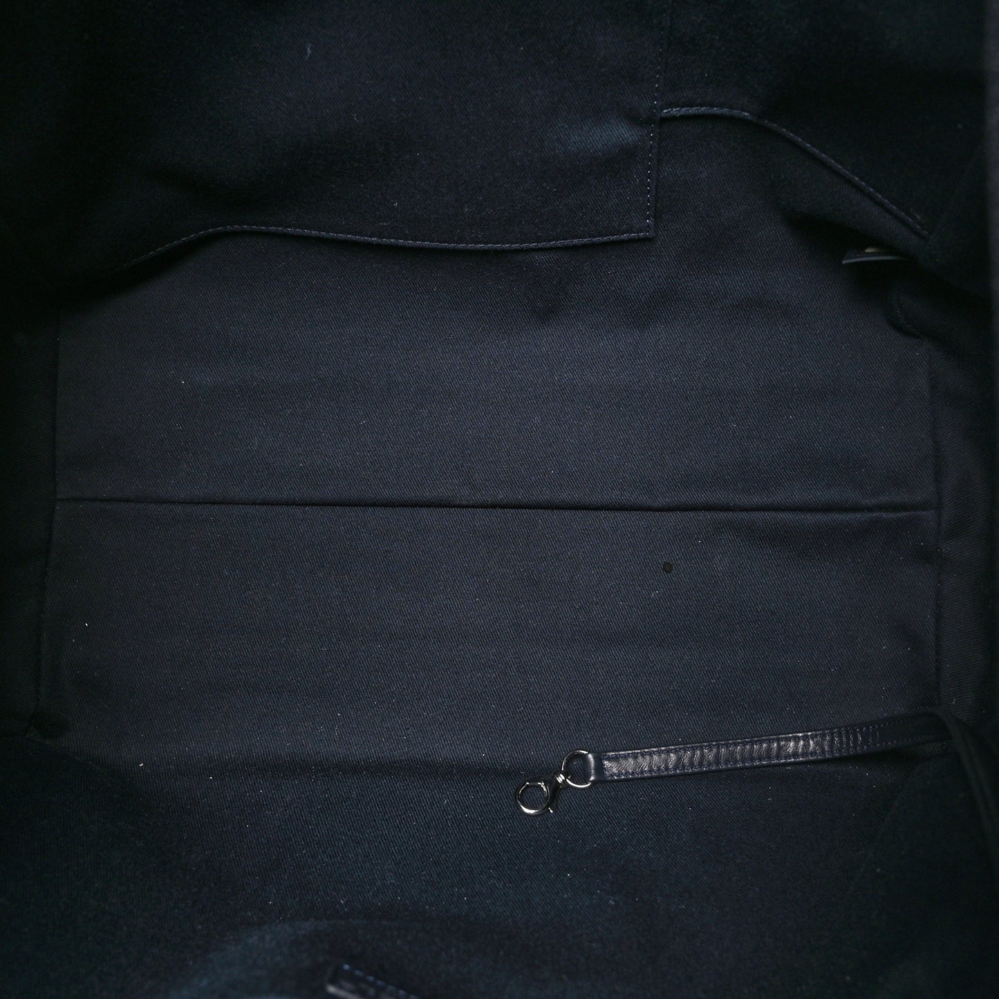 Denim Medium Deauville Tote Dark Blue