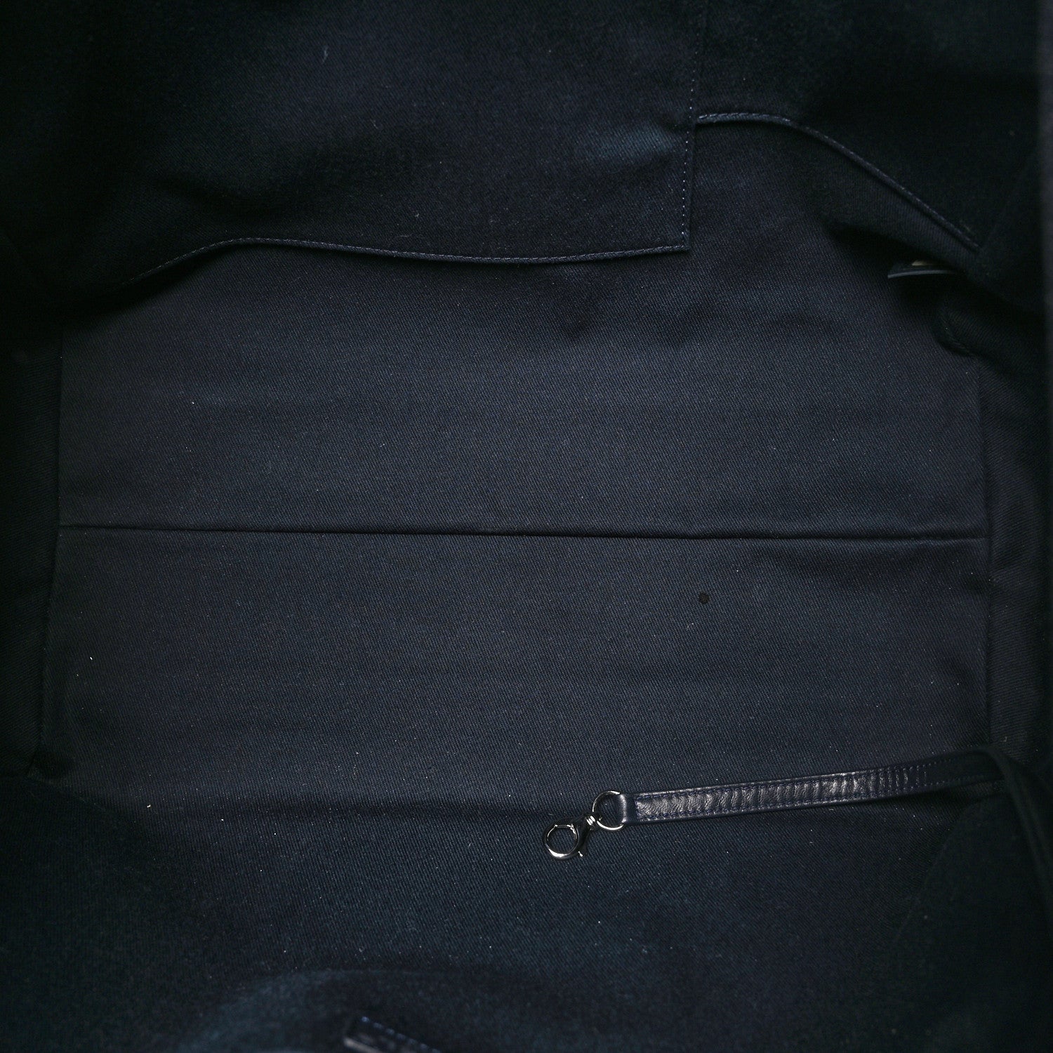 Chanel Denim Medium Deauville Tote Dark Blue 5 of 10