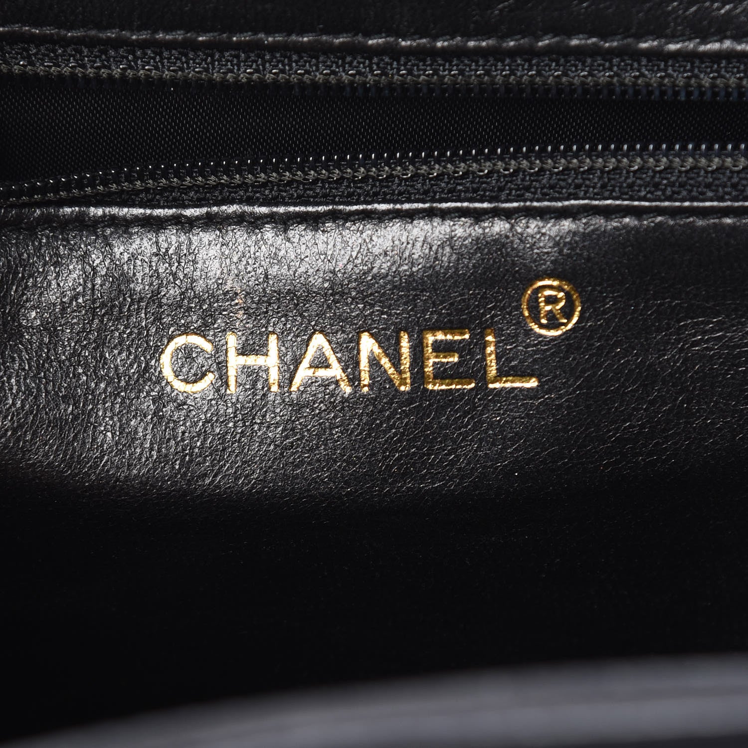 Chanel Satin Quilted Shoulder Bag Black 6 of 11