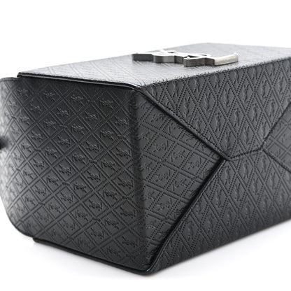 Saint Laurent Calfskin Monogram Take Away Box Black 9 of 10