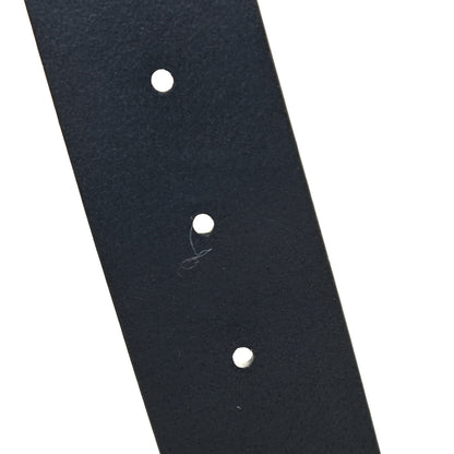 Gucci Selleria Calfskin Mens Interlocking G 37mm Belt 95 38 Black 5 of 6