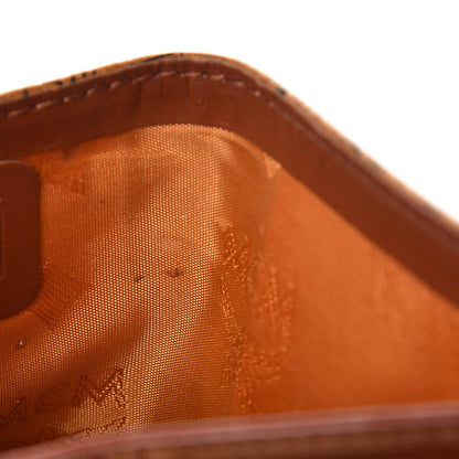 MCM Visetos French Wallet Cognac 9 of 12