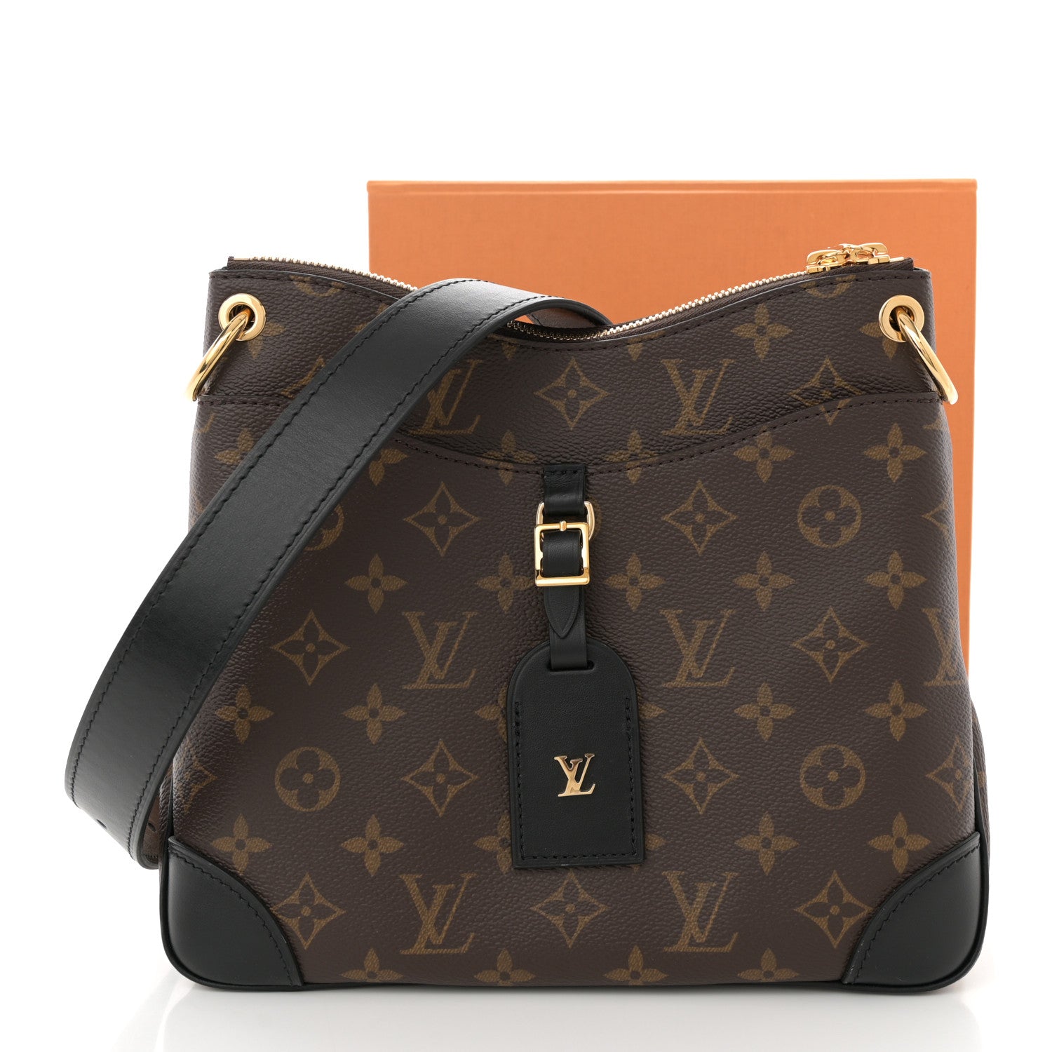Louis Vuitton Monogram Odeon PM Black 10 of 10