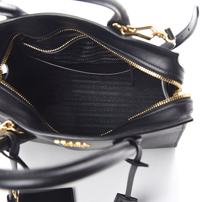 Prada Saffiano City Calfskin Small Esplanade Tote Black 5 of 9