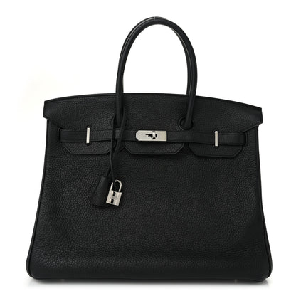 Hermes Togo Birkin 35 Black 1 of 12